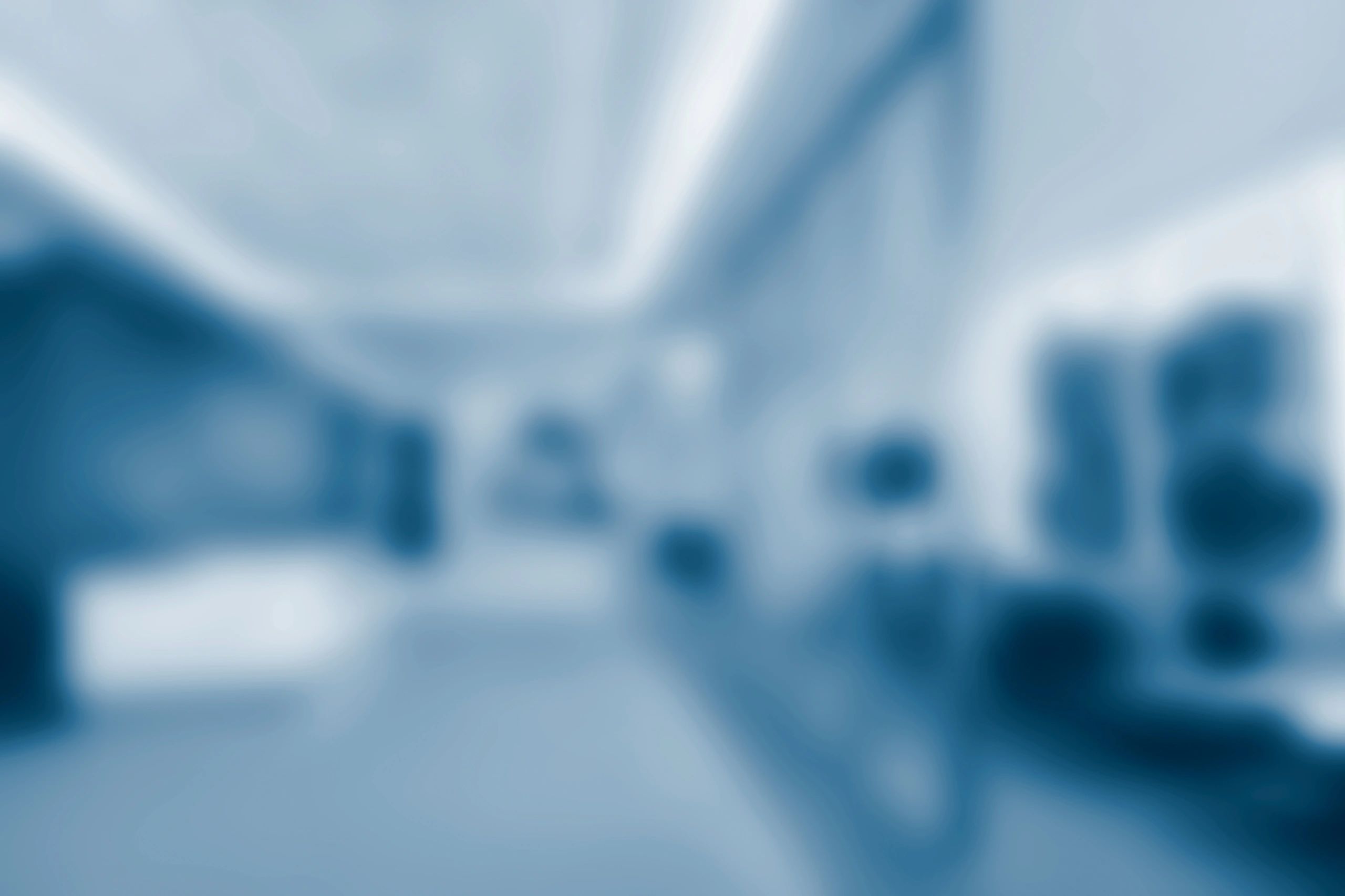 Modern commercial lobby interior