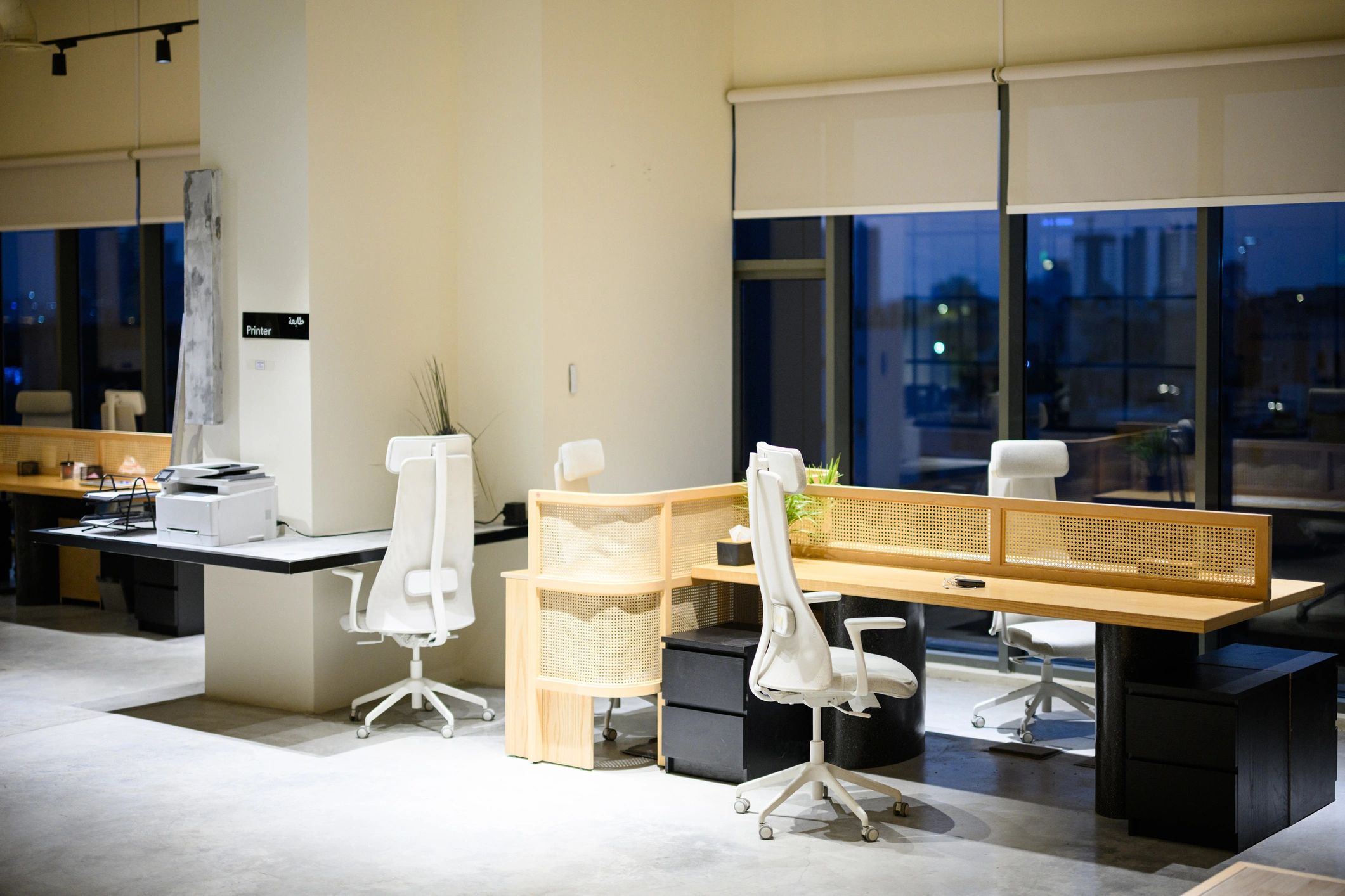 Modern office interior for architecture and design consultation